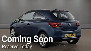 Used 2016 Vauxhall Corsa Sting Blue - Interior and Exterior details 15