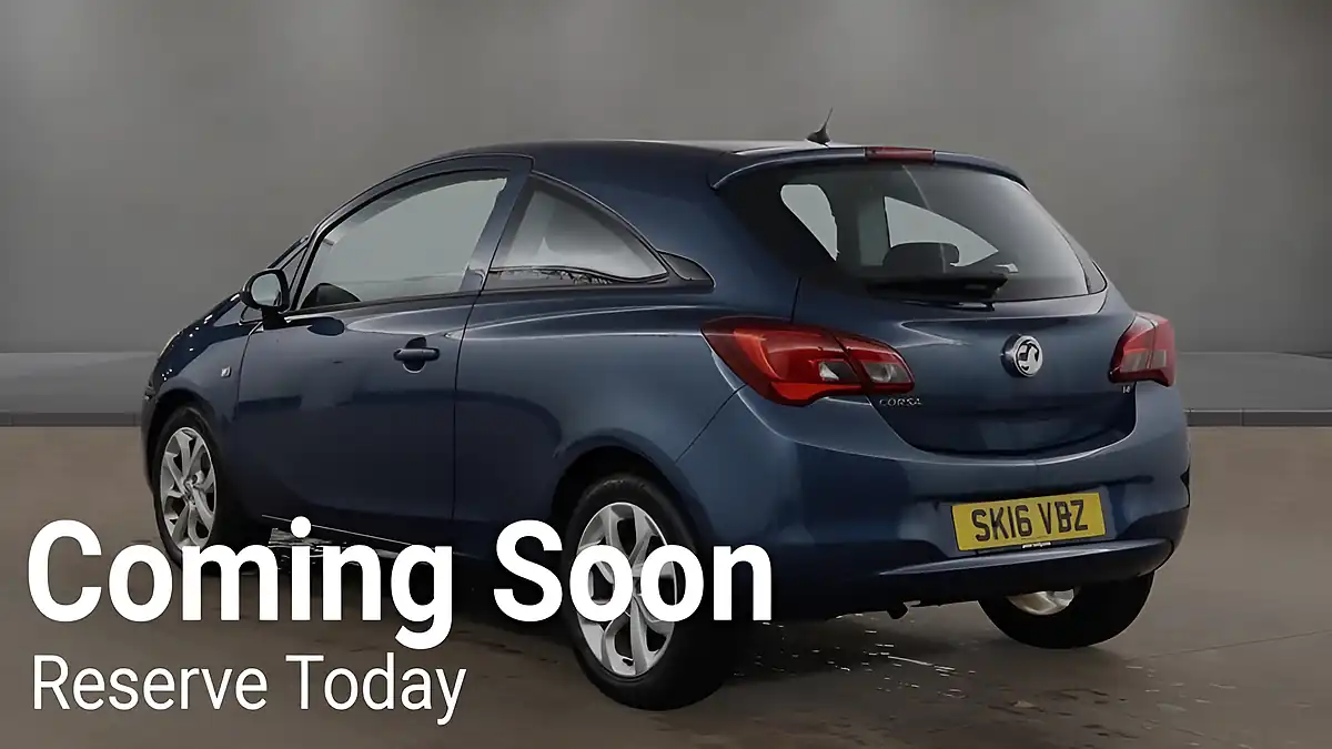 Used 2016 Vauxhall Corsa Sting Blue - Interior and Exterior details 15