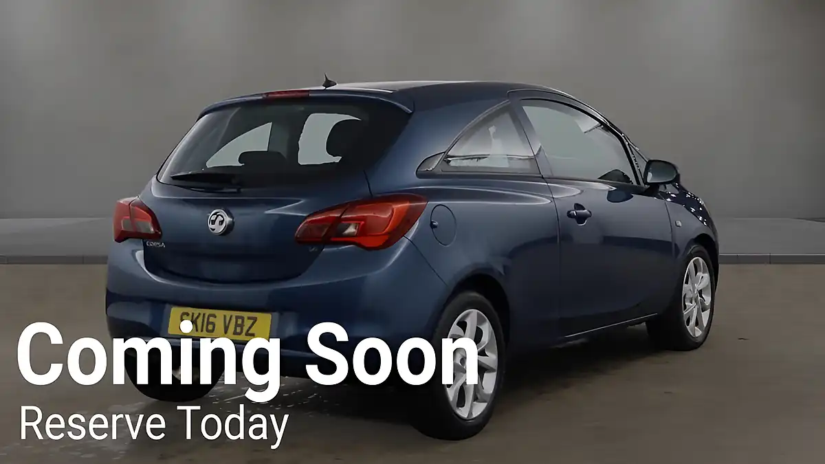 Used 2016 Vauxhall Corsa Sting Blue - Interior and Exterior details 16