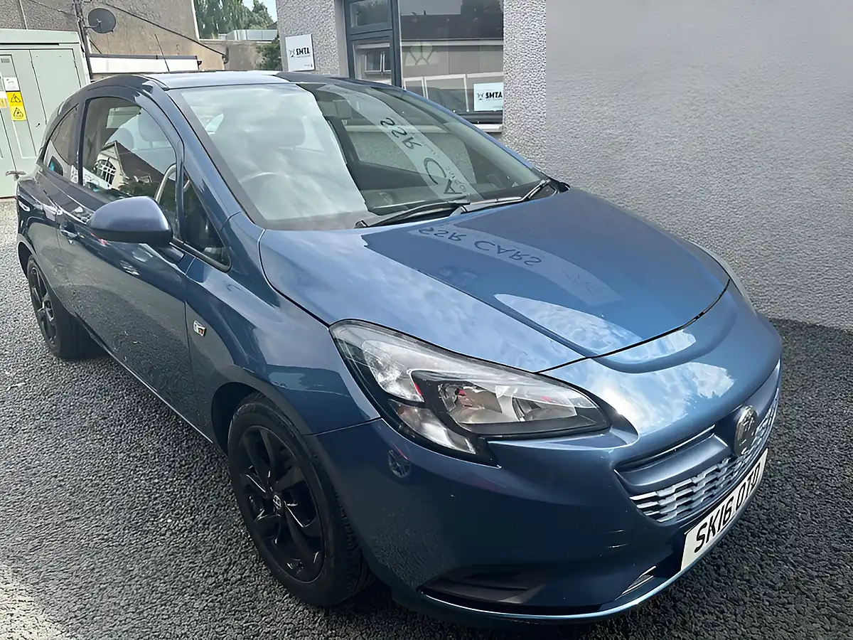 Used 2016 Vauxhall Corsa Sting Blue - Interior and Exterior details 2
