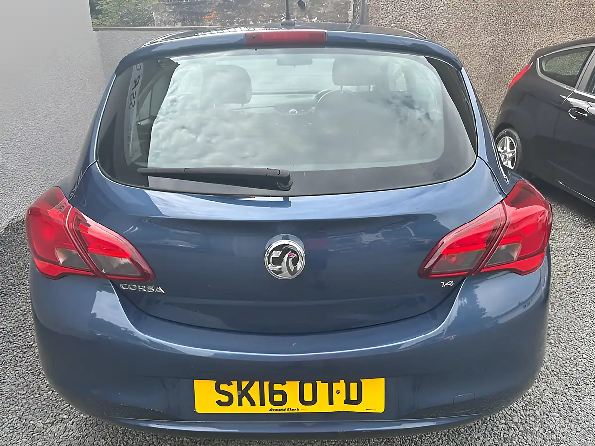 Used 2016 Vauxhall Corsa Sting Blue - Interior and Exterior details 6