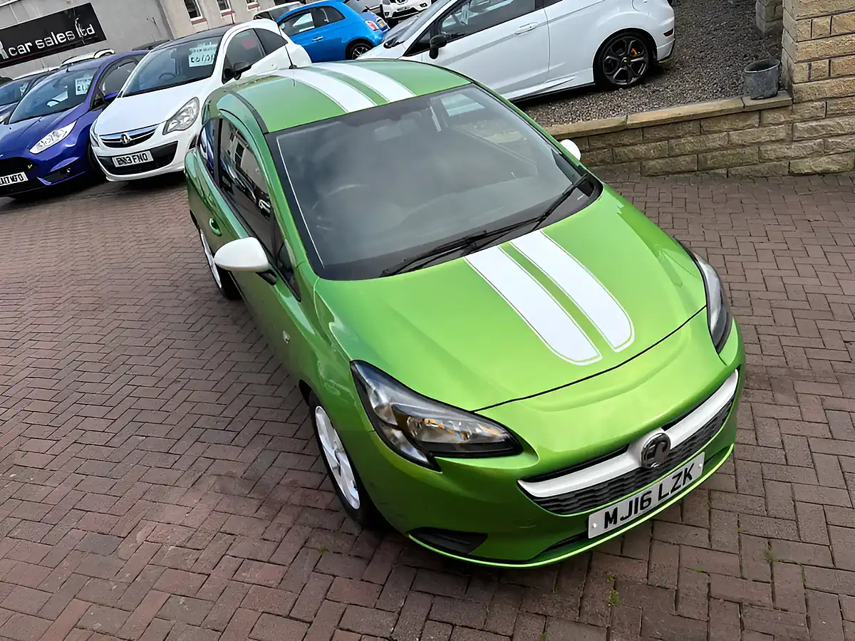 Used 2016 Vauxhall Corsa Sting Green - Interior and Exterior details 10