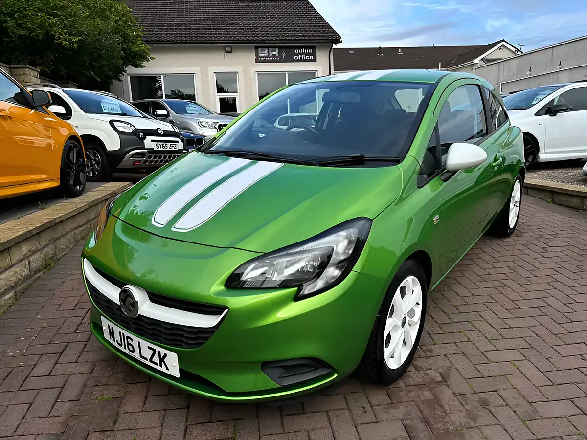 Used 2016 Vauxhall Corsa Sting Green - Interior and Exterior details 4