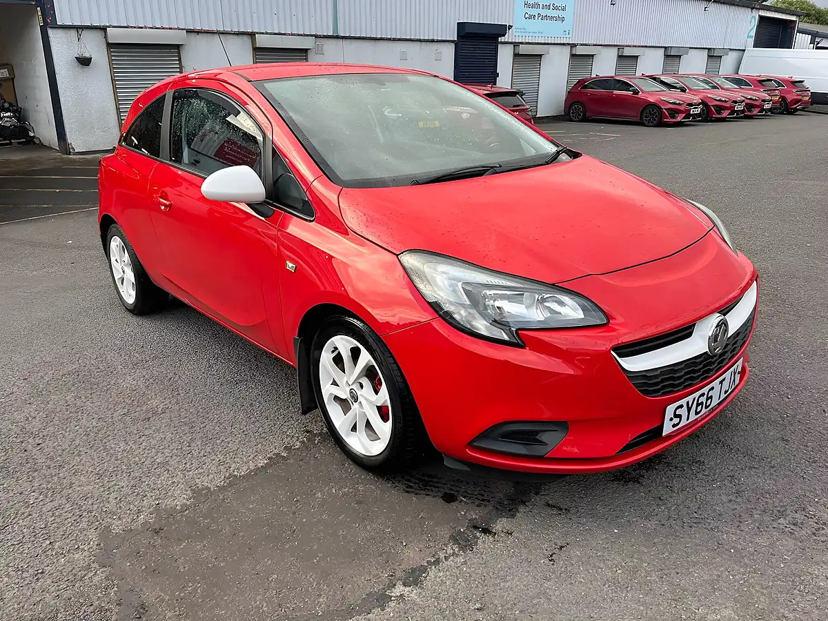 Used 2016 Vauxhall Corsa Sting Red - Interior and Exterior details 2