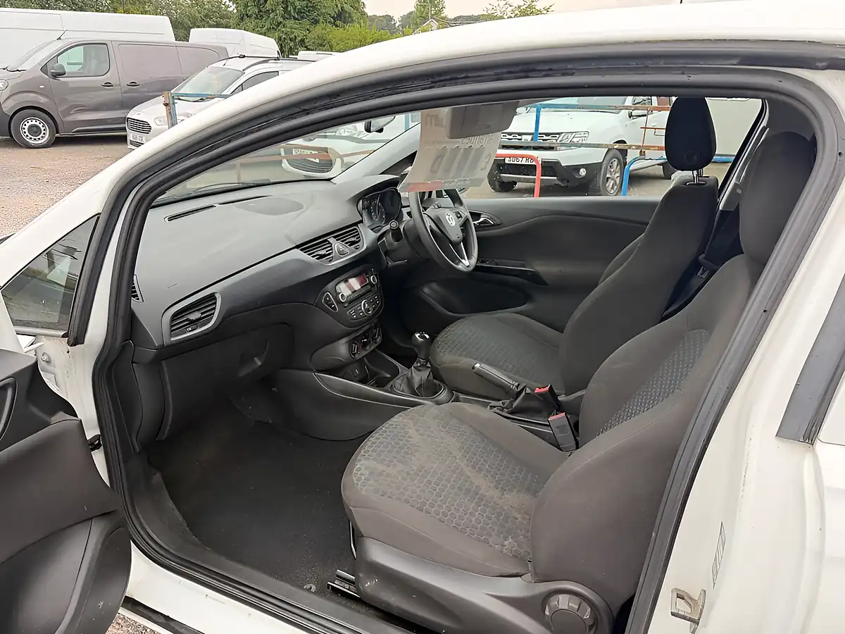 Used 2016 Vauxhall Corsa Van Car Derived Van White - Interior and Exterior details 10