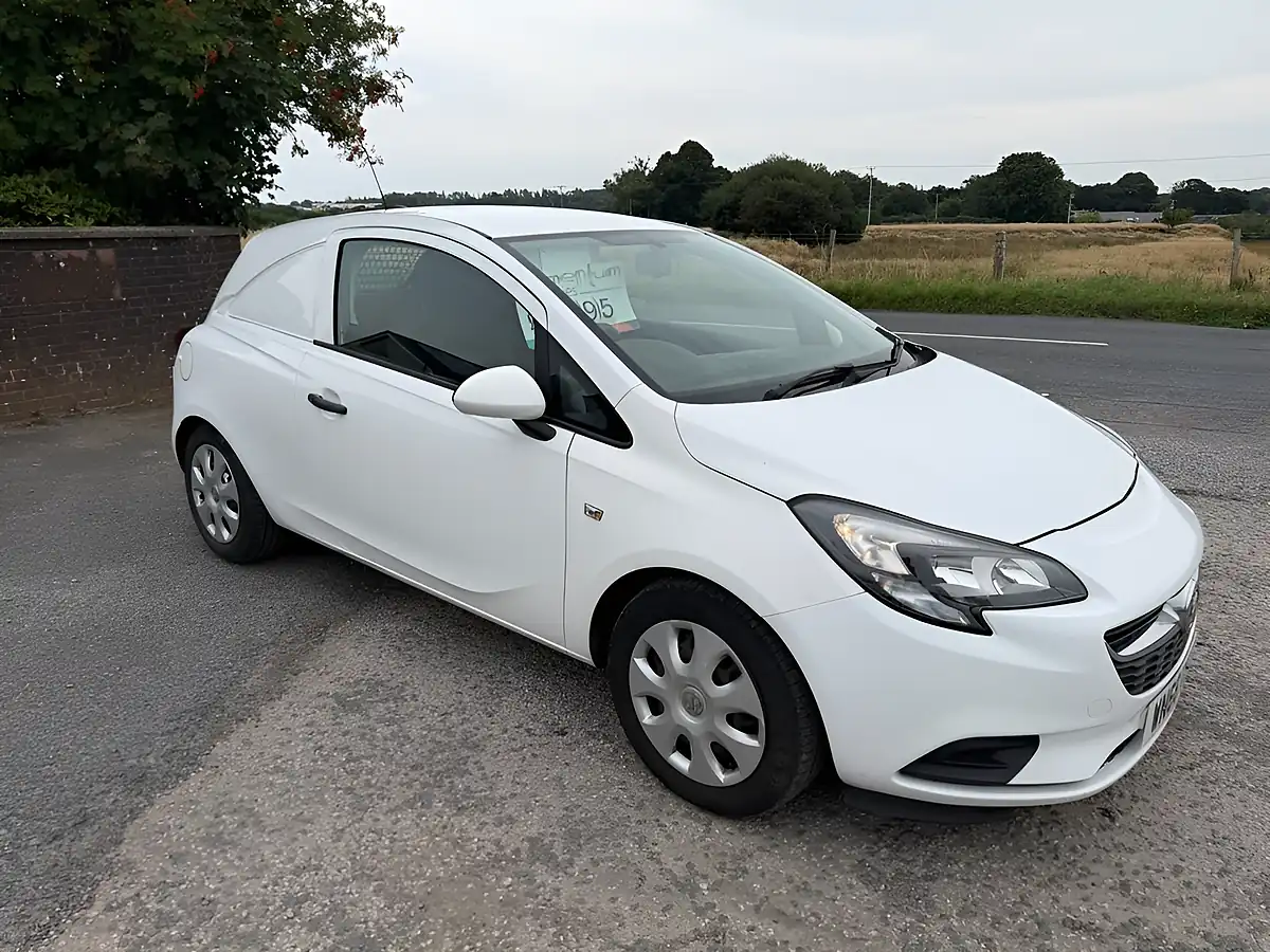 Used 2016 Vauxhall Corsa Van Car Derived Van White - Interior and Exterior details 2