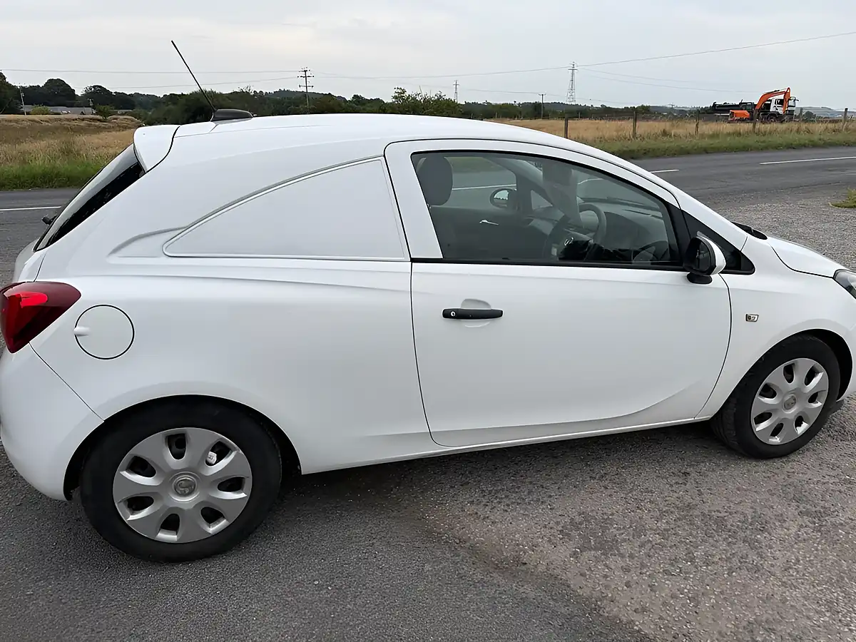 Used 2016 Vauxhall Corsa Van Car Derived Van White - Interior and Exterior details 3