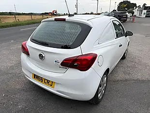 Used 2016 Vauxhall Corsa Van Car Derived Van White - Interior and Exterior details 4