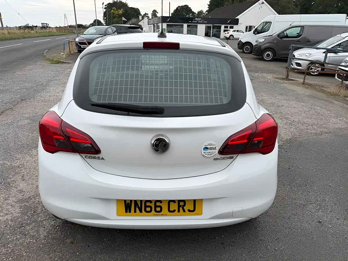Used 2016 Vauxhall Corsa Van Car Derived Van White - Interior and Exterior details 5