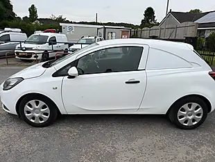 Used 2016 Vauxhall Corsa Van Car Derived Van White - Interior and Exterior details 7