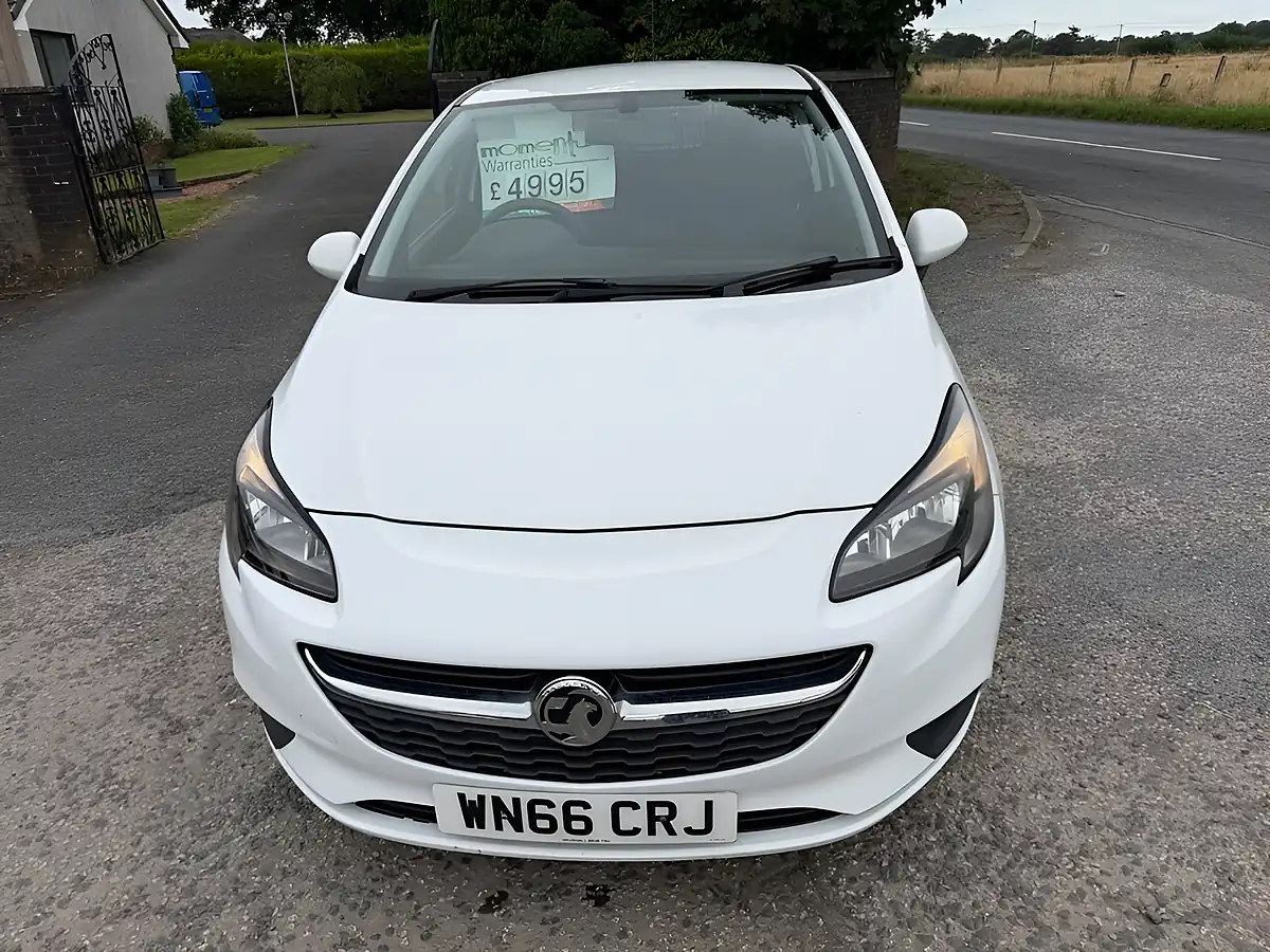 Used 2016 Vauxhall Corsa Van Car Derived Van White - Interior and Exterior details 9