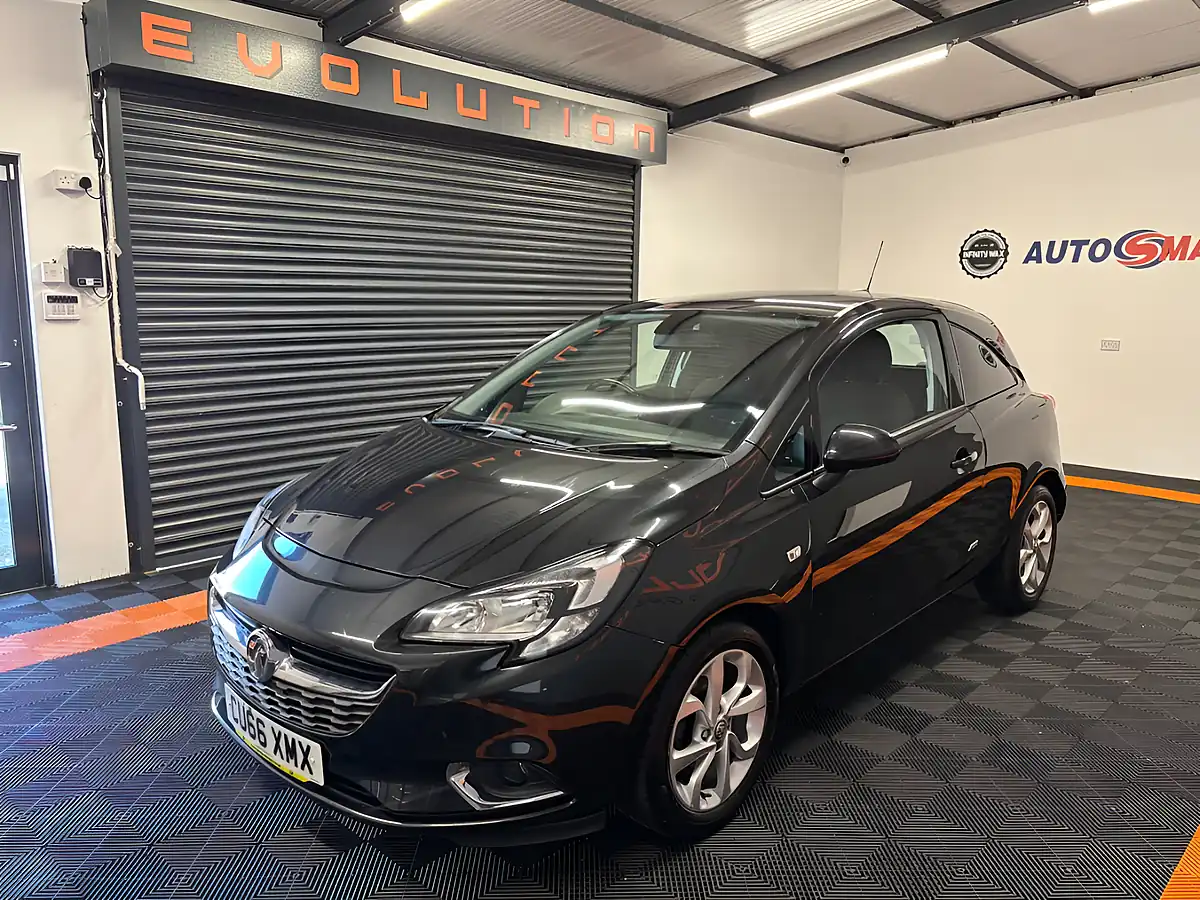 Used 2016 Vauxhall Corsa Van Sportive Black - Interior and Exterior details 9