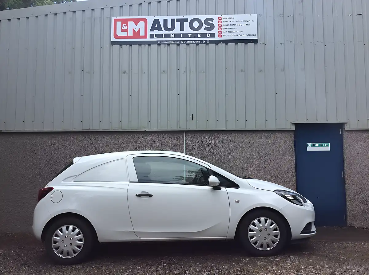 Used 2016 Vauxhall Corsa Van White - Front View