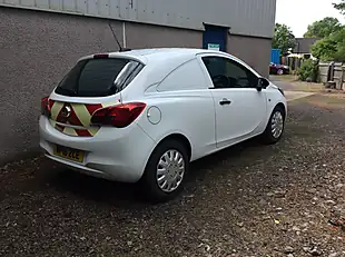Used 2016 Vauxhall Corsa Van White - Interior and Exterior details 3