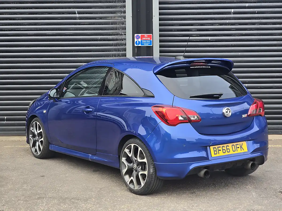 Used 2016 Vauxhall Corsa Vxr Blue - Interior and Exterior details 8