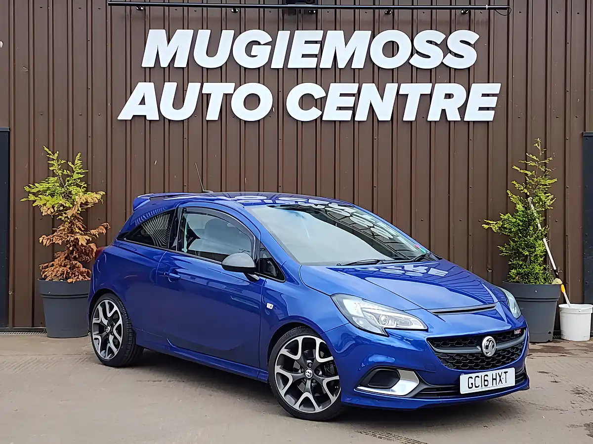 Used 2016 Vauxhall Corsa Vxr Blue - Front View