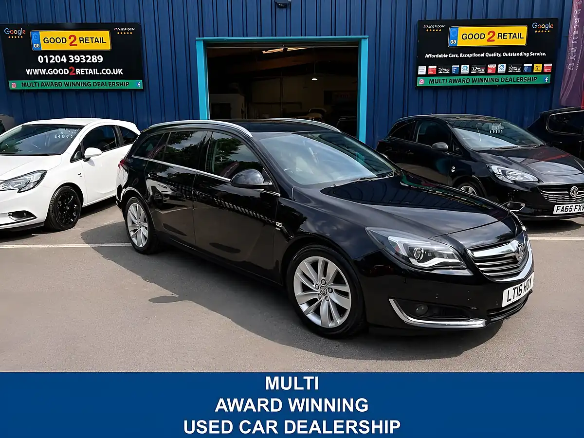 Used 2016 Vauxhall Insignia Sri Nav Black - Front View