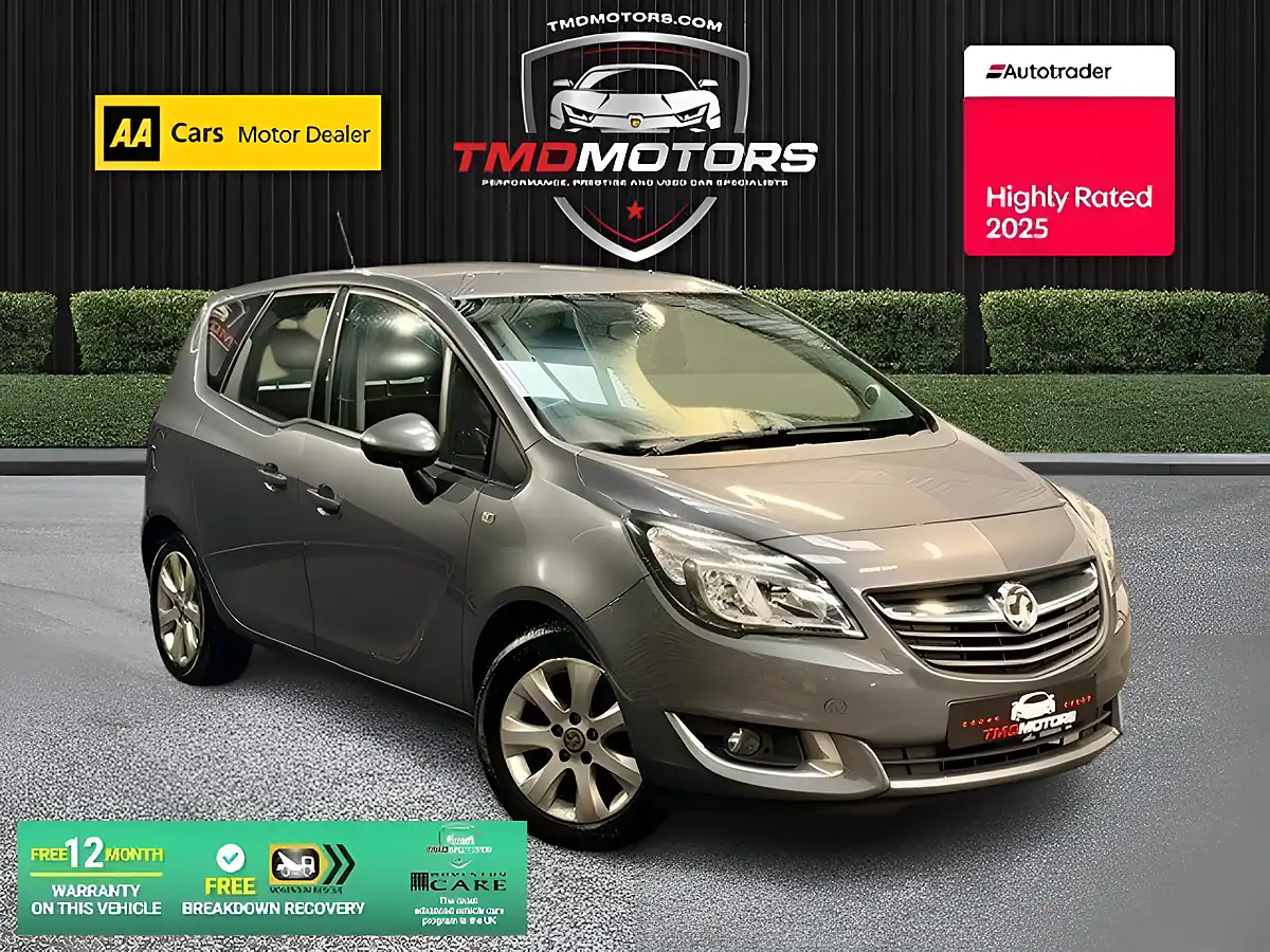 Used 2016 Vauxhall Meriva Life Grey - Front View
