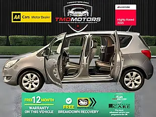 Used 2016 Vauxhall Meriva Life Grey - Interior and Exterior details 5