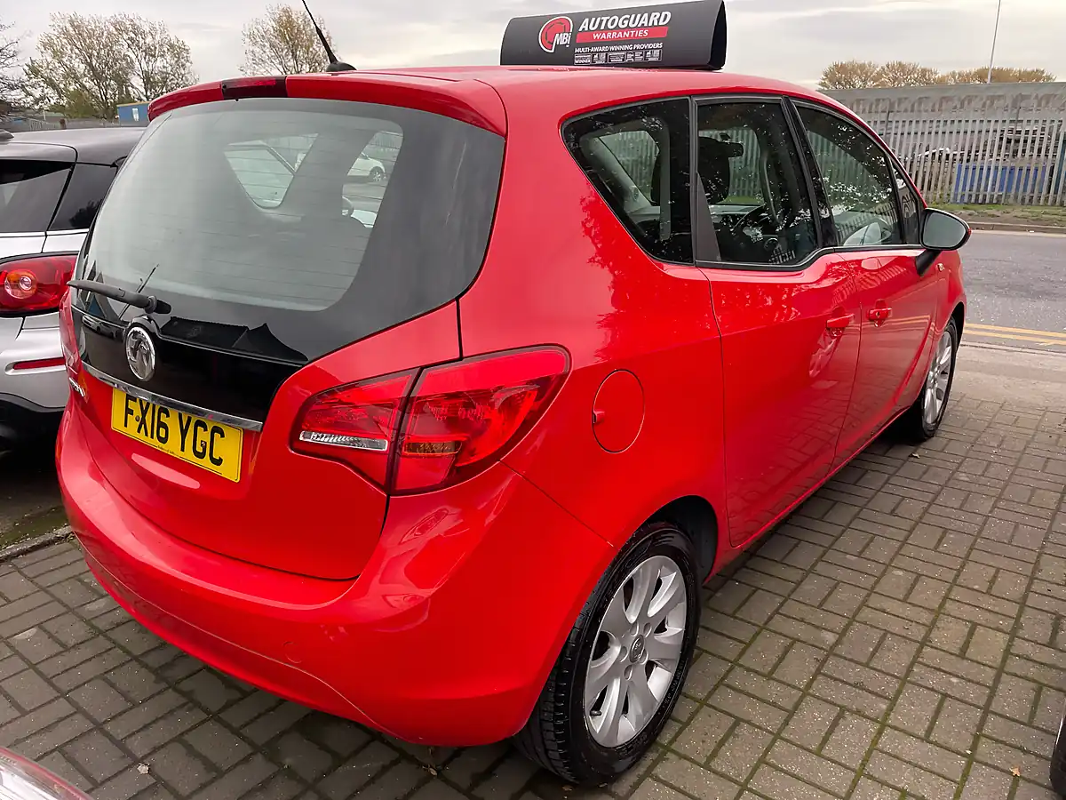 Used 2016 Vauxhall Meriva Life Red - Interior and Exterior details 9