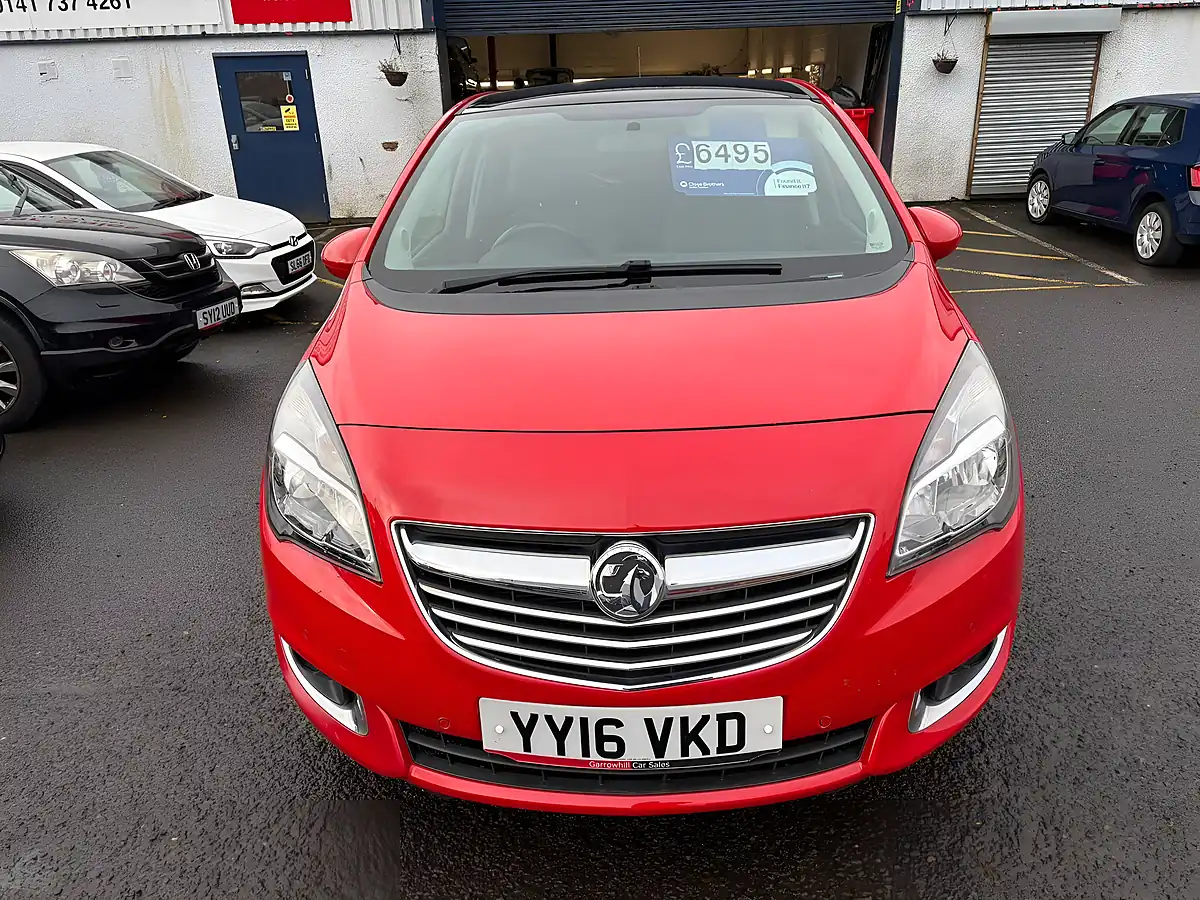 Used 2016 Vauxhall Meriva Se Red - Interior and Exterior details 2
