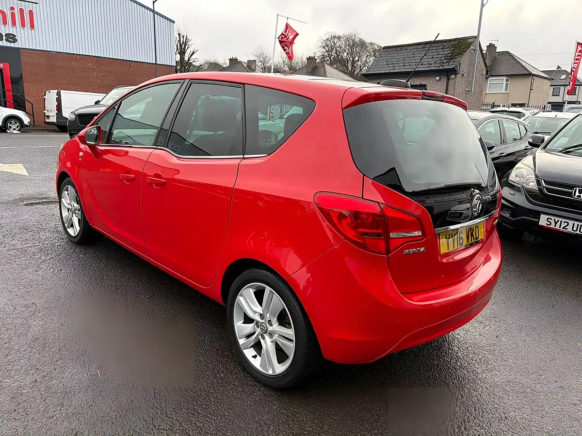 Used 2016 Vauxhall Meriva Se Red - Interior and Exterior details 7