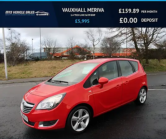 2016 Vauxhall Meriva Tech Line 1.4