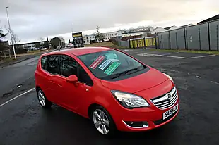 Used 2016 Vauxhall Meriva Tech Line Red - Interior and Exterior details 14