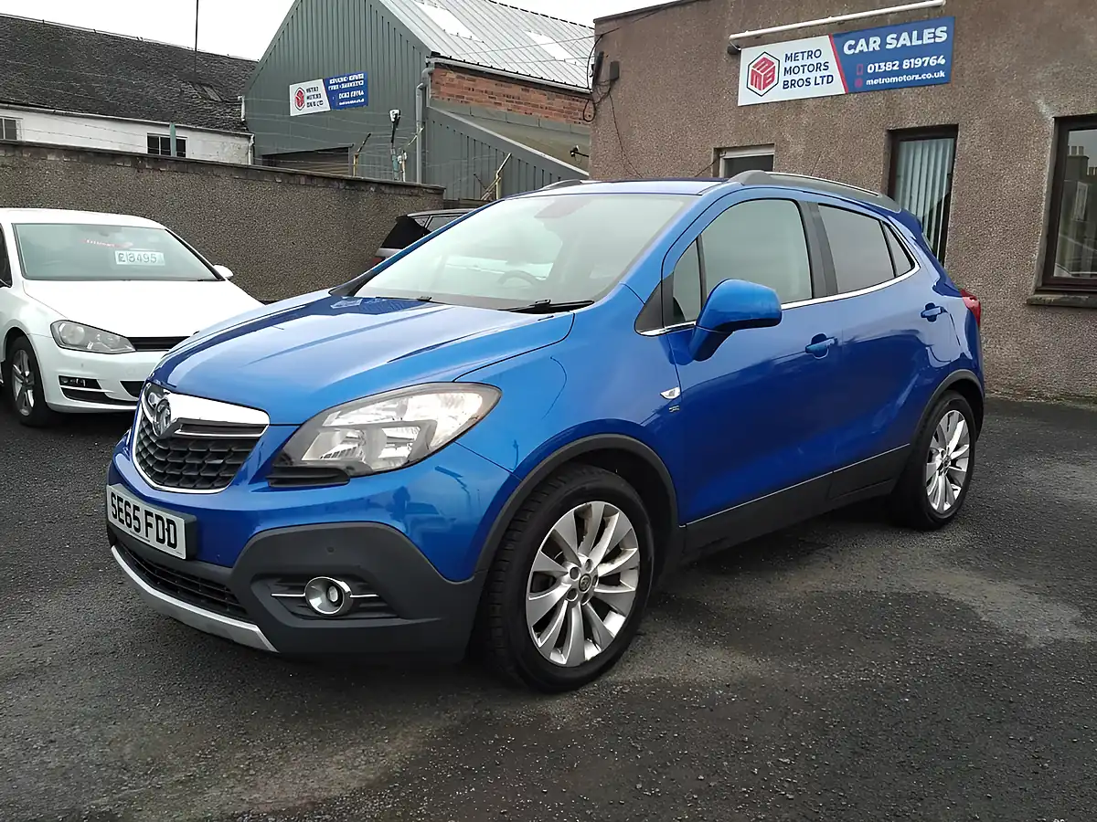 Used 2016 Vauxhall Mokka Se Blue - Front View