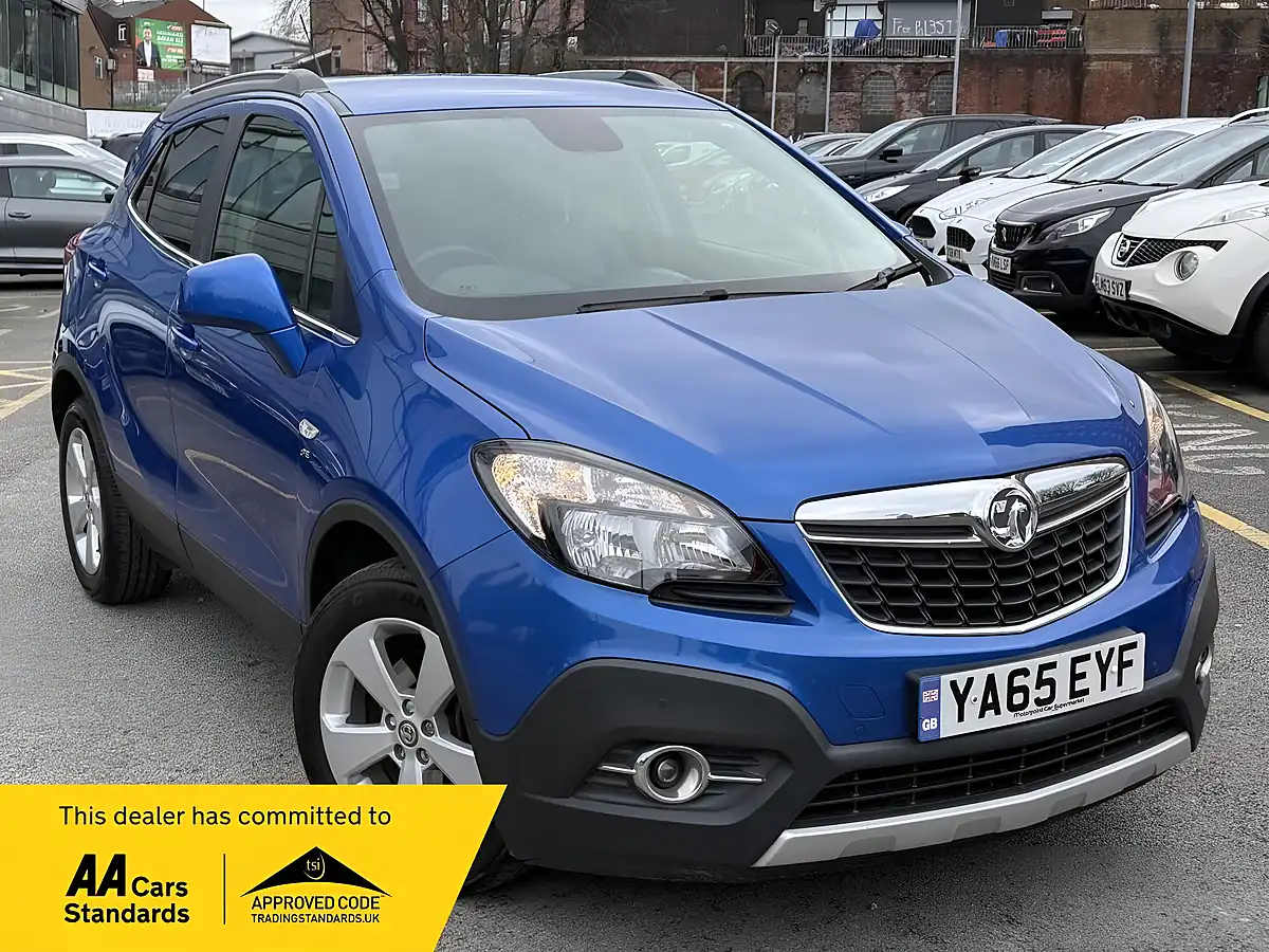 Used 2016 Vauxhall Mokka Se Blue - Front View