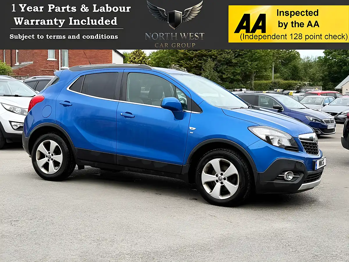 Used 2016 Vauxhall Mokka Se Blue - Front View