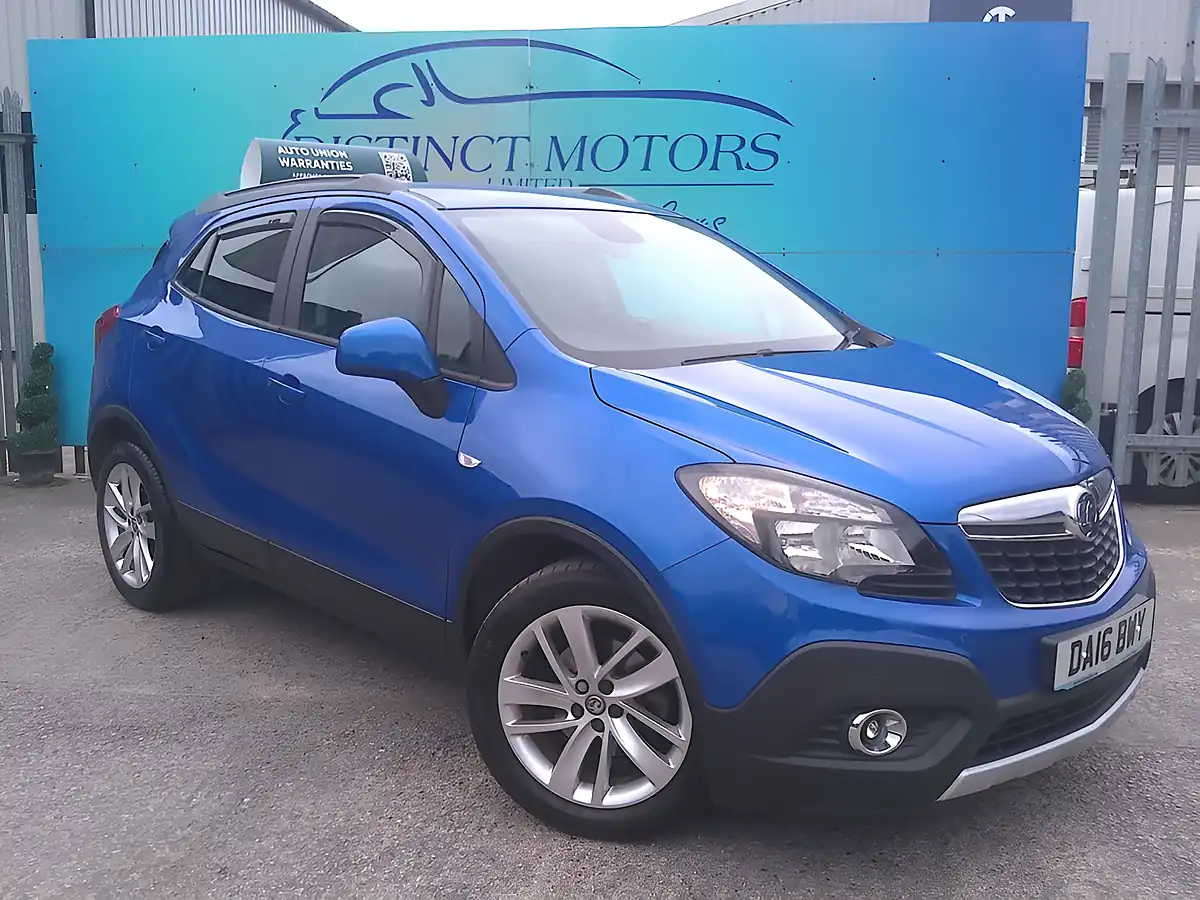 Used 2016 Vauxhall Mokka Tech Line Blue - Front View
