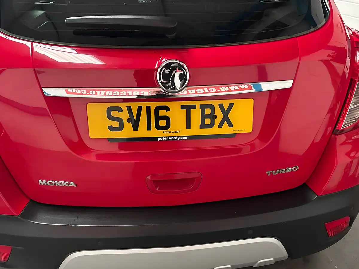 Used 2016 Vauxhall Mokka Tech Line Red - Interior and Exterior details 4