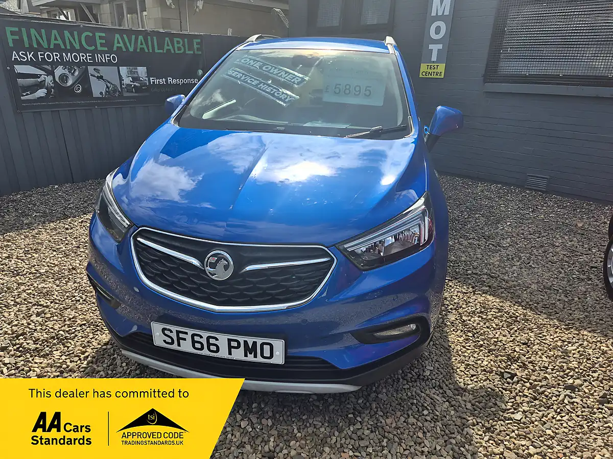 Used 2016 Vauxhall Mokka X Design Nav Blue - Front View