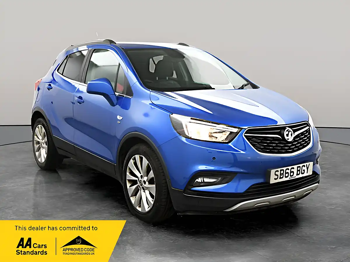 Used 2016 Vauxhall Mokka X Elite Blue - Front View
