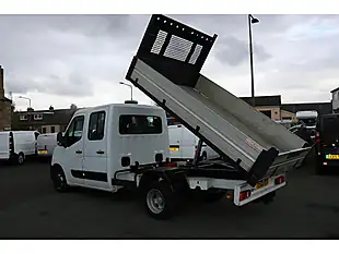 Used 2016 Vauxhall Movano Double Cab Tipper White - Interior and Exterior details 12