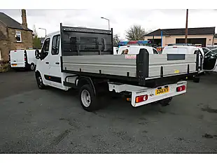 Used 2016 Vauxhall Movano Double Cab Tipper White - Interior and Exterior details 5