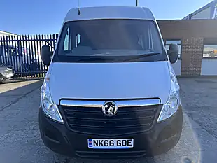 Used 2016 Vauxhall Movano L3H2 9-Seat Crew Van White - Interior and Exterior details 10