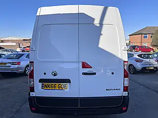 Used 2016 Vauxhall Movano L3H2 9-Seat Crew Van White - Interior and Exterior details 7
