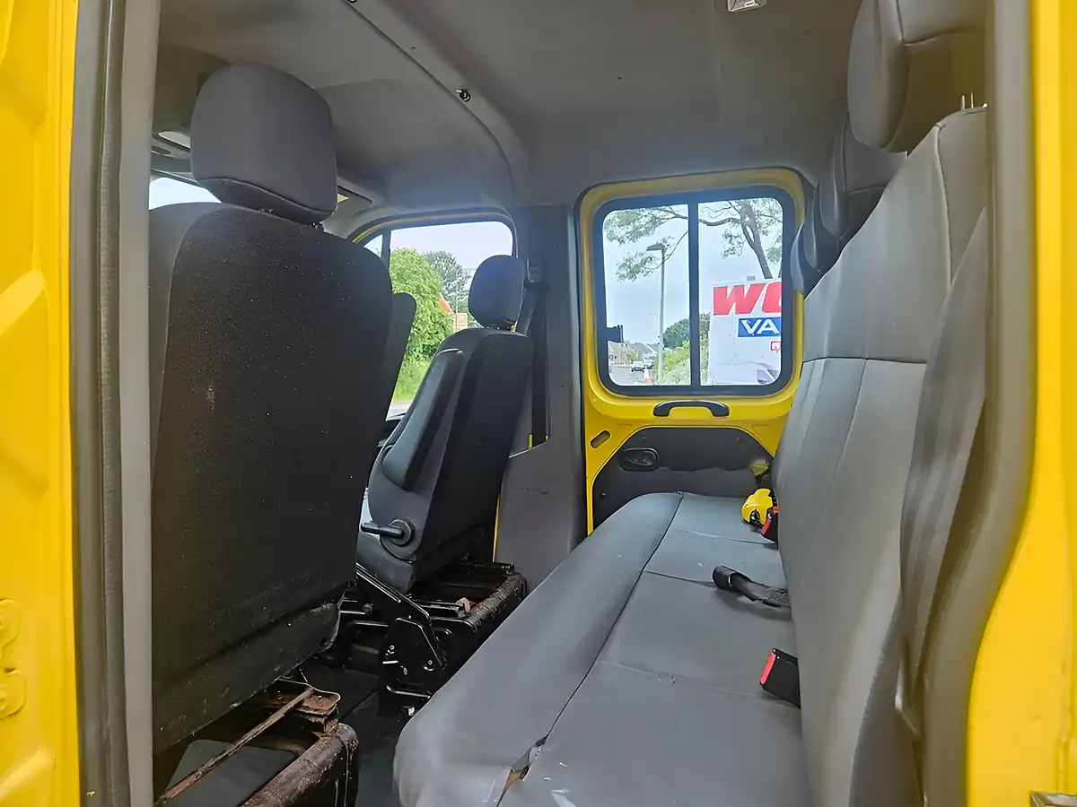 Used 2016 Vauxhall Movano R3500 L3H2 Lwb Crew Cab Tipper Yellow - Interior and Exterior details 10