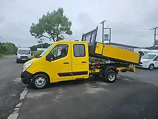 Used 2016 Vauxhall Movano R3500 L3H2 Lwb Crew Cab Tipper Yellow - Interior and Exterior details 5