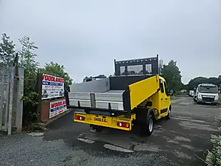 Used 2016 Vauxhall Movano R3500 L3H2 Lwb Crew Cab Tipper Yellow - Interior and Exterior details 8