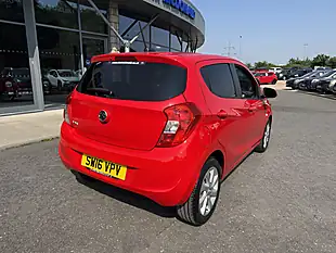 Used 2016 Vauxhall Viva Sl Red - Interior and Exterior details 8