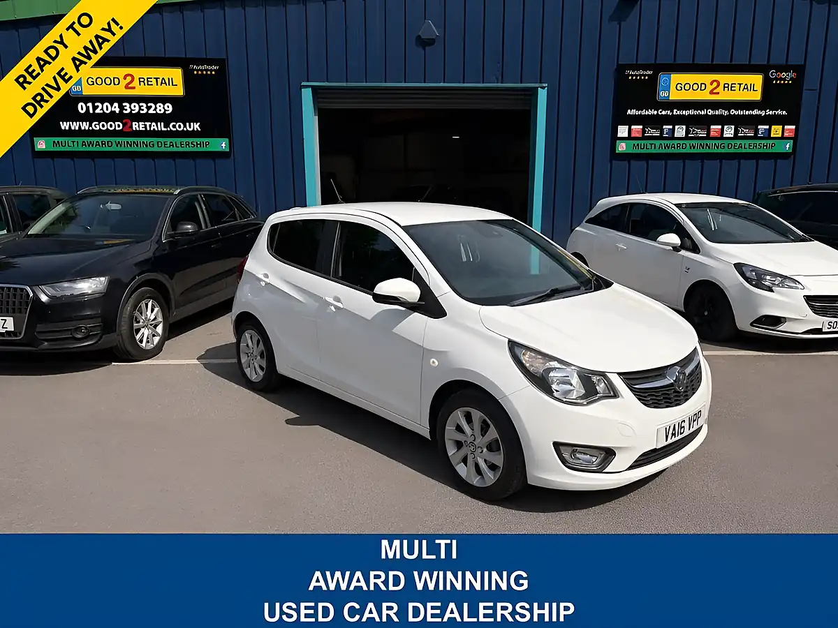 Used 2016 Vauxhall Viva Sl White - Front View