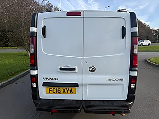 Used 2016 Vauxhall Vivaro 2900 Ecoflex L1 H1 Euro 5 White - Interior and Exterior details 4