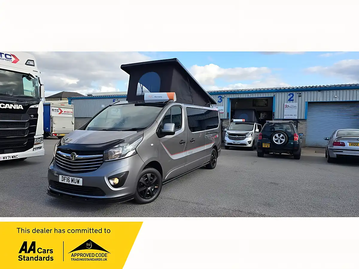 Used 2016 Vauxhall Vivaro Campervan Grey - Interior and Exterior details 8