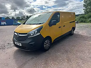 Used 2016 Vauxhall Vivaro Yellow - Interior and Exterior details 3