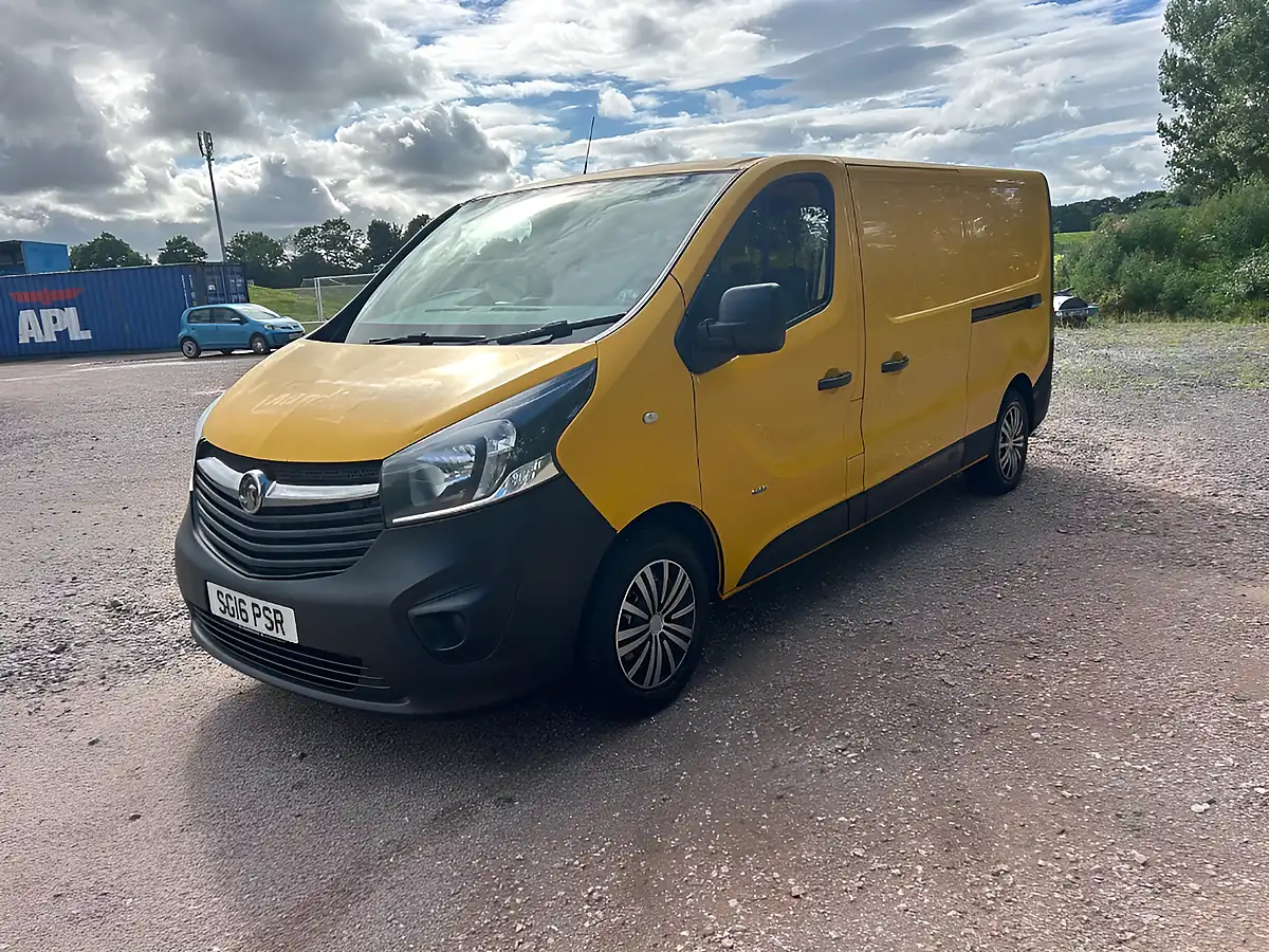Used 2016 Vauxhall Vivaro Yellow - Interior and Exterior details 3