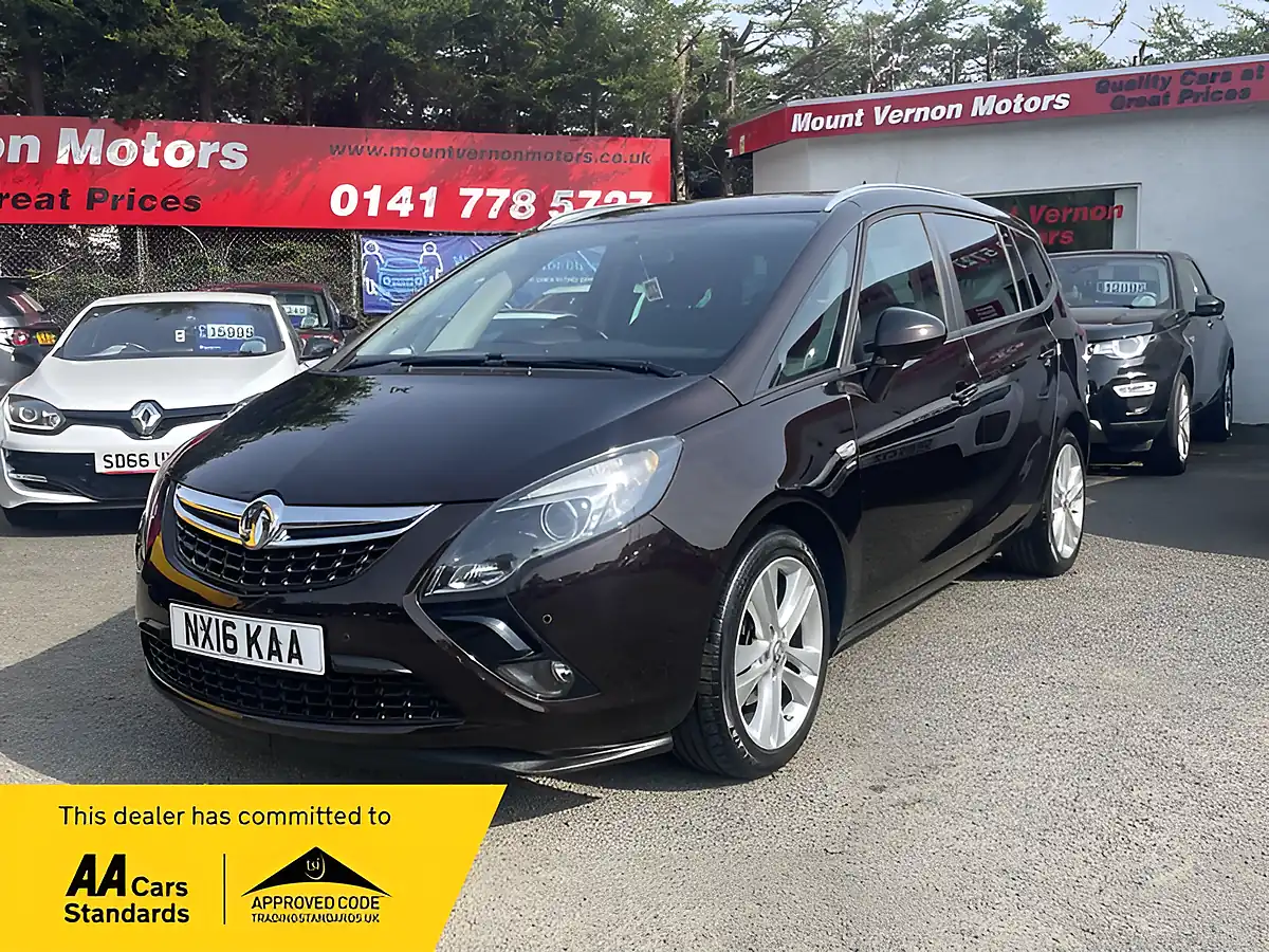 Used 2016 Vauxhall Zafira Sri Brown - Front View
