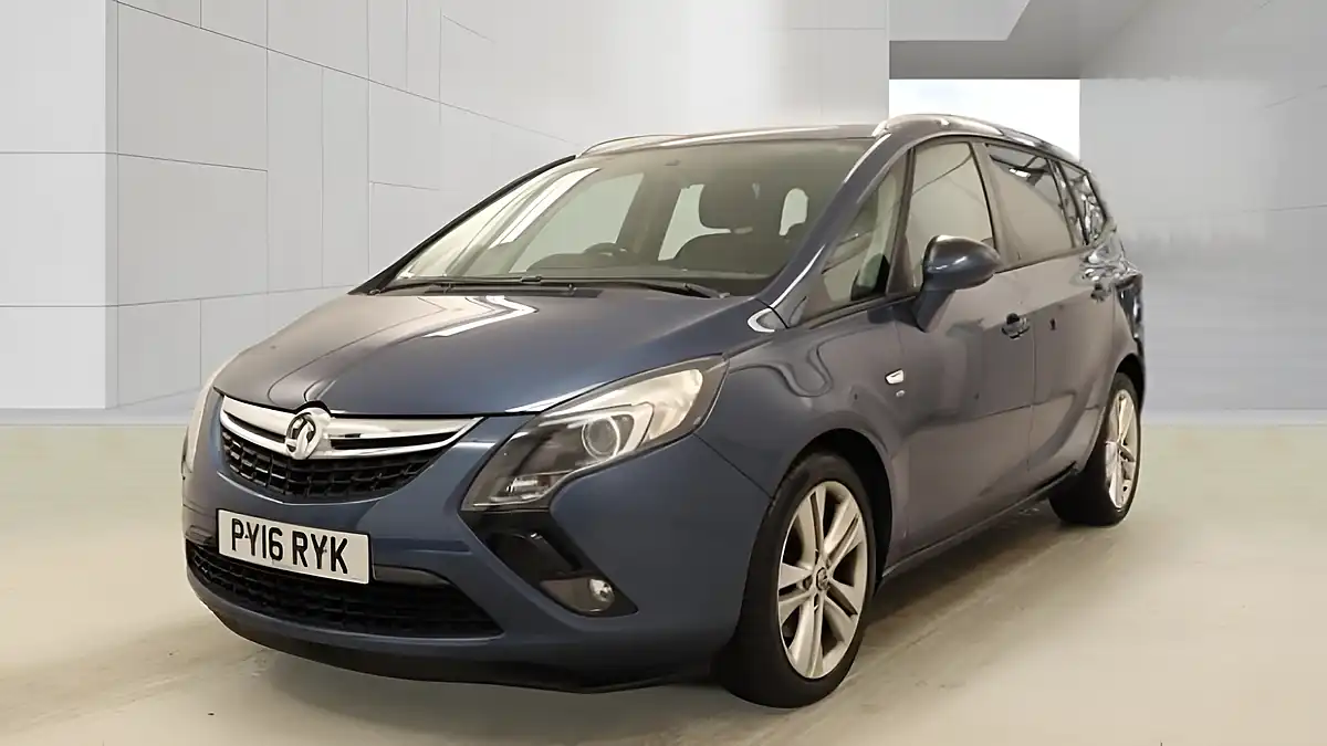 Used 2016 Vauxhall Zafira Tourer Sri Blue - Front View